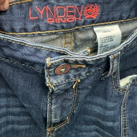 Excellent Condition, Cinch Lyndon Jeans 32/13 R.  Trouser style, fit and flare. - Picture 3 of 4